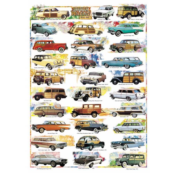 Poster \"STATION WAGON 1932-1967\"